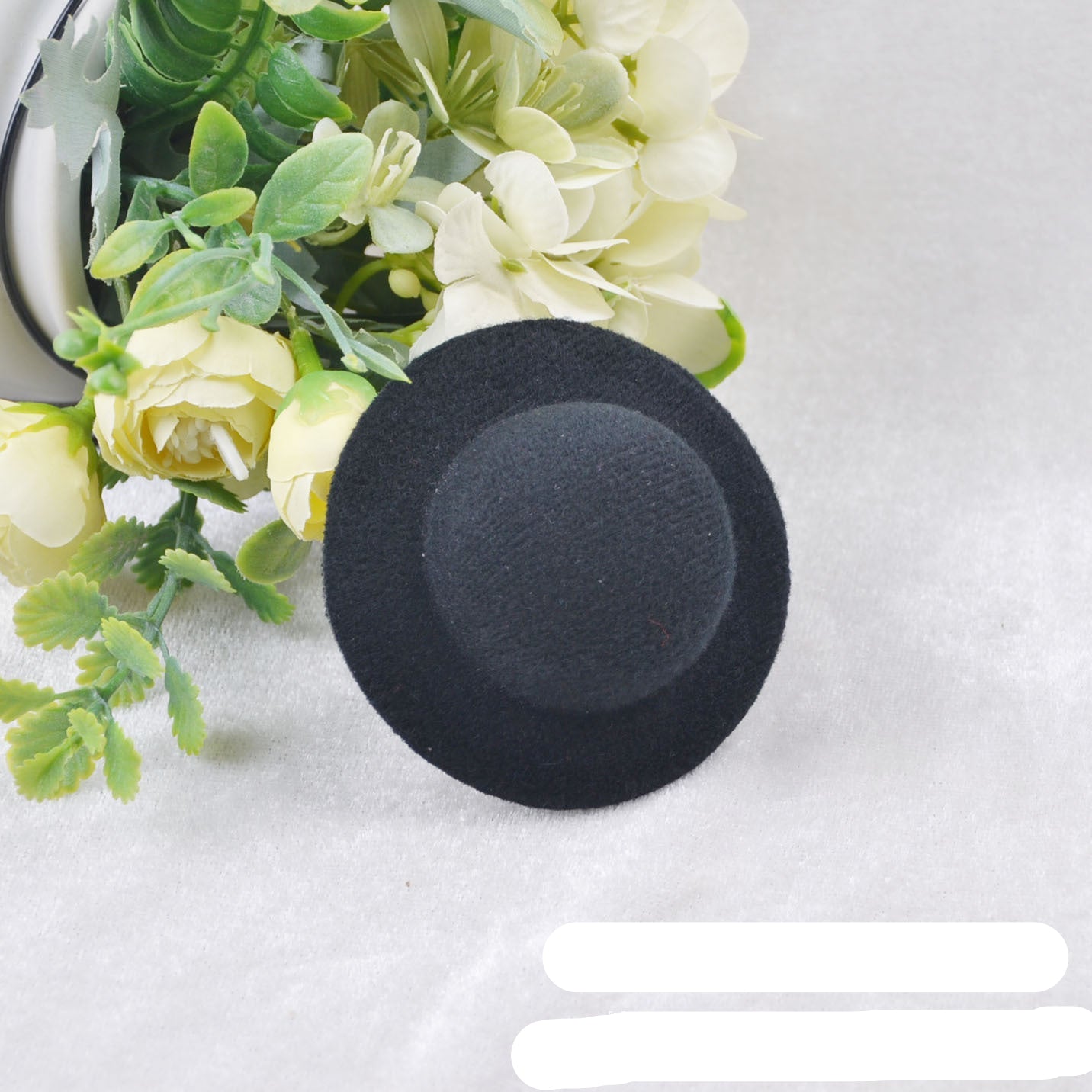 Wholesale M116-12 napping hat bare hat hairpin jewelry hat embryo small jewelry raw materials decorative bare hat 7cm